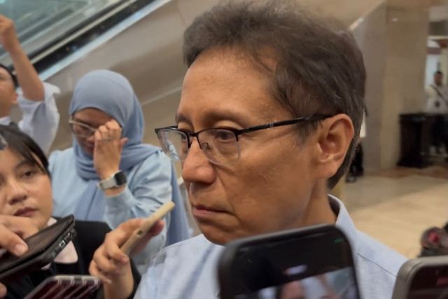 Menteri Kesehatan Budi Gunadi Sadikin di Kompleks Parlemen, Senayan, Jakarta, Senin (14/9/2026). Foto: Nasywa Athifah/kumparan