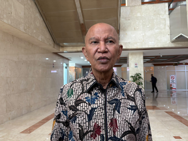 Ketua Banggar DPR sekaligus Ketua DPP PDIP Said Abdullah di Kompleks Parlemen, Senayan, Jakarta, Senin (14/9/2026).  Foto: Nasywa Athifah/kumparan