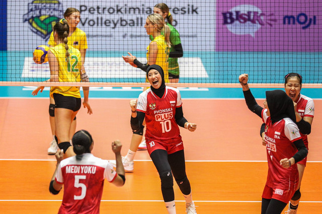 Ilustrasi timnas voli putri Indonesia di Asian Games 2026. Foto: Rizal Hanafi/Antara Foto