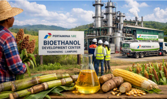 Foto: Ilustrasi Produksi Bioethanol (Dok: Istimewa)
