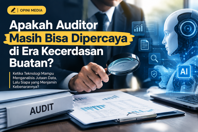 Apakah Auditor masih bisa dipercaya? Dok. Buatan AI.
