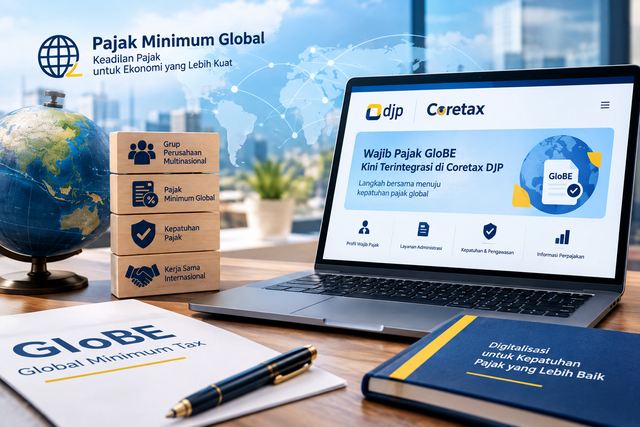 Ilustrasi Wajib Pajak GloBE Masuk Coretax, Kepatuhan Pajak Global Diuji. Sumber : Generate AI