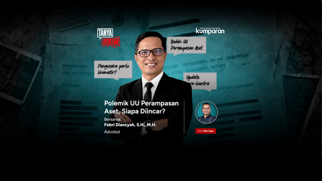 Tanya hukum kumparan bersama Febri Diansyah, S.H., M.H. Foto: kumparan
