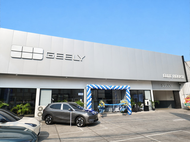 Seremoni peresmian diler 3S Geely di Bekasi, Jawa Barat (16/9/2026). Foto: Geely Auto