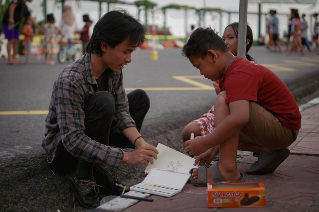 Ilustrasi Pendidikan pada Anak Jalanan ( Sumber : pixabay.com/id )