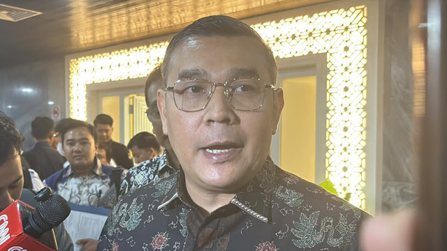 Wakil Menteri ATR/BPN Ossy Dermawan di Kompleks Parlemen, Senayan, Jakarta, Rabu (16/9/2026). Foto: Nasywa Athifah/kumparan