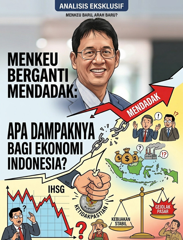 Menkeu Berganti Mendadak: Apa Dampaknya bagi Ekonomi Indonesia?