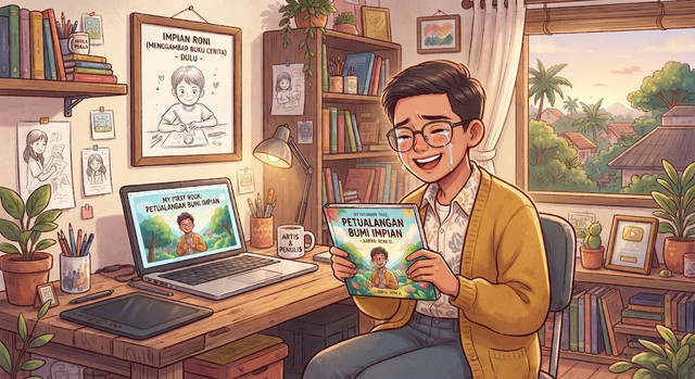 Ilustrasi: Dihasilkan menggunakan AI