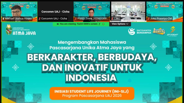 Melampaui Kepakaran, Pascasarjana UAJ Siapkan Mahasiswa Berdampak