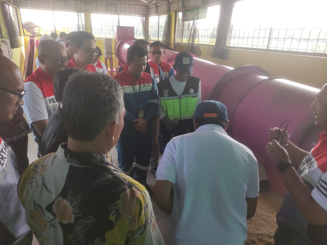 Program Desa Energi Berdikari (DEB) Pertamina Patra Niaga Fuel Terminal Maos di Cilacap. Foro: Pertamina