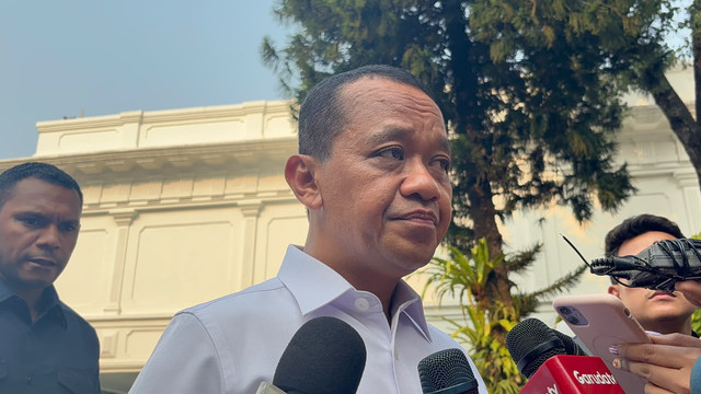 Menteri ESDM, Bahlil Lahadalia saat ditemui di Istana Negara, Jakarta, Kamis (17/9/2026). Foto: Zamachsyari/kumparan