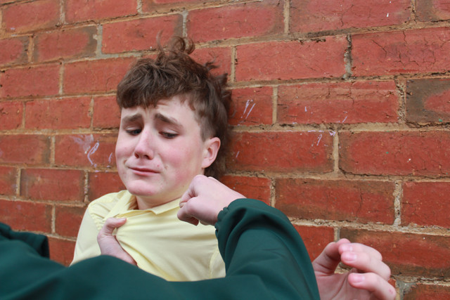 Mencegah Bullying dan Tawuran di Kalangan Pelajar https://pixabay.com/photos/bully-fear-boy-wall-crying-sad-7376145/