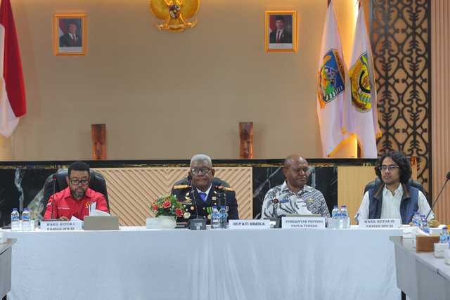 Pansus Papua DPD membahas persoalan konflik di Papua. Foto: DPD RI