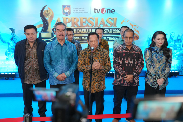 Mendagri Tito Karnavian menghadiri acara Apresiasi Pemerintah Daerah Berprestasi 2026 Batch II Regional Maluku-Nusa Tenggara, di Jakarta, Kamis (17/9/2026). Foto: Dok. Kemendagri