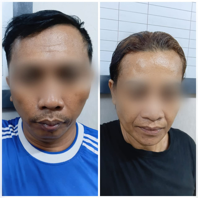 Satuan Reserse Narkoba Polres Metro Jakarta Barat meringkus pasangan suami-istri berinisial YM dan PI atas kasus dugaan peredaran narkoba di kawasan Cakung, Jakarta Timur, Minggu (13/9/2026). Foto: Dok. Istimewa
