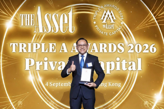 BRI Private meraih penghargaan Best Private Bank for HNWIs - Indonesia pada The Asset Triple A Private Capital Awards 2026. Foto: Dok. BRI
