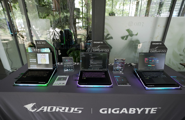 Gigabyte meluncurkan laptop gaming baru, Aorus Master 16 Gen 2, Gigabyte Aero X16, Gigabyte Gaming A16, dan Gigabyte Eagle, di Indonesia. Foto: Gigabyte