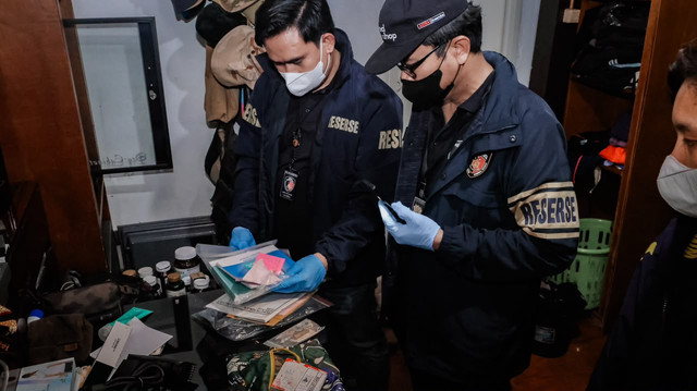 Polisi geledah 9 tempat terkait korupsi alat konstruksi. Foto: Dok. Istimewa