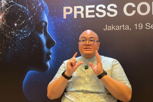 Dokter Spesialis Neurologi Konsultan Neuro-Onkologi Dr. dr. Henry Riyanto Sofyan saat ditemui dalam acara The 2nd Siloam Neuroscience Summit 2026 di Jakarta, Sabtu (19/9/2026). Foto: Zahira Hilman/kumparan