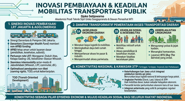 Inovasi pembiayaan dan keadilan mobilitas transportasi publik. Foto: Dok. Istimewa
