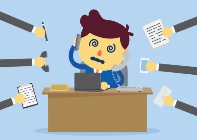 Ilustrasi: Karyawan menerima notifikasi chat kerja di tengah tugas. Sumber: Shutterstock