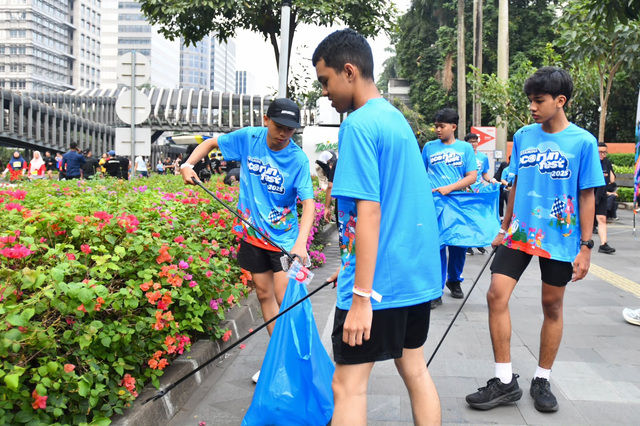 Pertamina Eco RunFest 2026 ajak masyarakat menjaga lingkungan melalui Road to Pertamina Eco RunFest 2026 di Jakarta pada ,Minggu (20/09). Foto: Dok. Pertamina