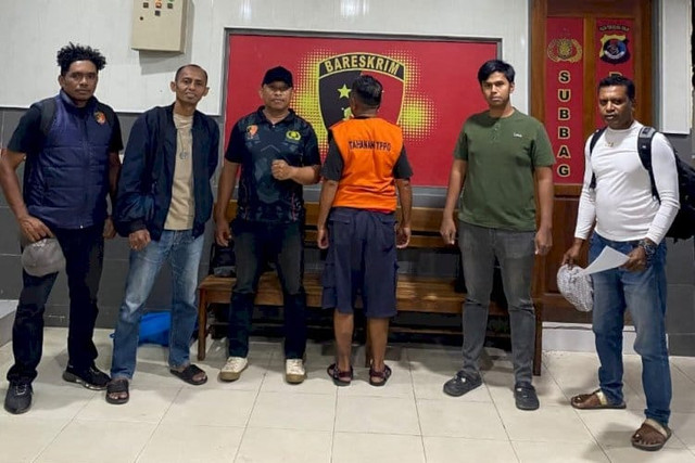 WN Sri Lanka dan India ditangkap Polda NTT. Foto: Dok. Istimewa