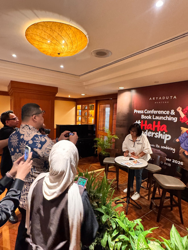 Konferensi Pers dan Launching Buku #HaHa Leadership. Foto: Istimewa