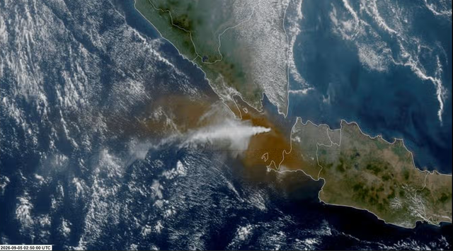 Foto: CSU/CIRA & JMA/JAXA/Handout via REUTERS