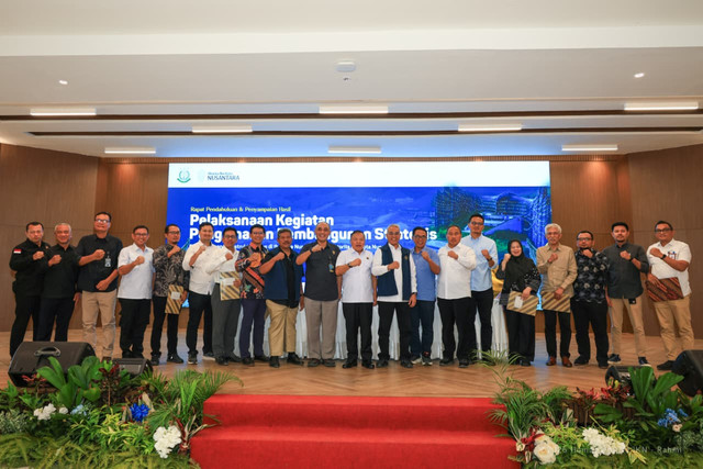 OIKN menerima penyerahan persetujuan pengamanan pembangunan strategis untuk infrastruktur jalan tahun anggaran 2026-2027.
