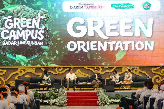 Suasana di Kegiatan BLDF: Green Campus Sadar Lingkungan Djarum Foundation di Kampus Universitas Jenderal Ahmad Yani (Unjani) pada Senin (21/9/2026). Foto: Djarum Foundation