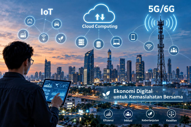 IoT, Cloud, dan 5G/6G: Fondasi Ekonomi Digital