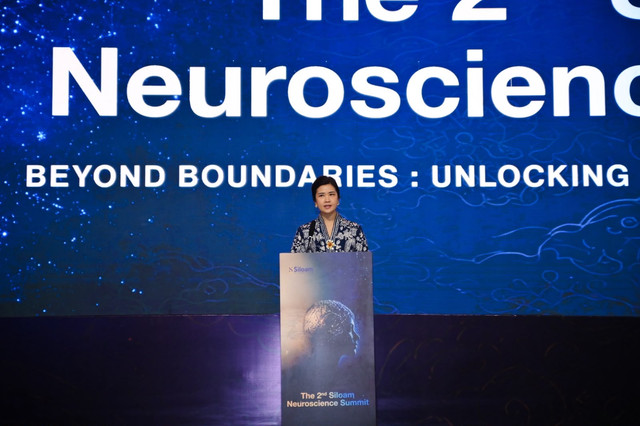 Caroline Riady, CEO Siloam International Hospitals dalam agenda The 2nd Siloam Neuroscience Summit 2026 di Jakarta, Sabtu (19/9/2026). Foto: Dok. Siloam Hospitals Lippo Village