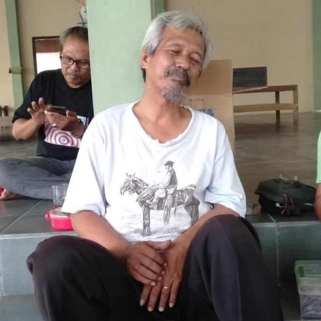 Seniman Susilo Nugroho. Foto: Instagram @teatergandrik