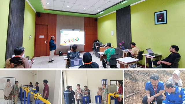 PPSDM Migas Gelar Pelatihan Gas Bumi untuk Bappenas. (Dok. Humas PPSDM Migas)