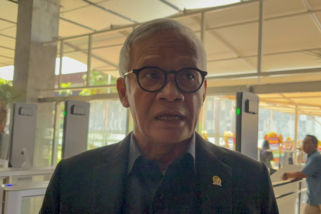Wakil Ketua Komisi II DPR Aria Bima di Kompleks Parlemen, Senayan, Jakarta, Selasa (22/9/2026). Foto: Nasywa Athifah/kumparan
