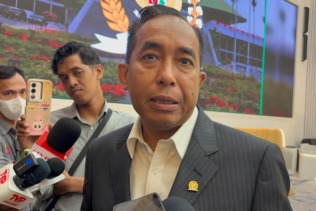 Anggota Komisi V DPR RI Mori Hanafi saat ditemui di Kompleks Parlemen, Senayan, Jakarta, Selasa (22/9/2026). Foto: Nauval Pratama/kumparan