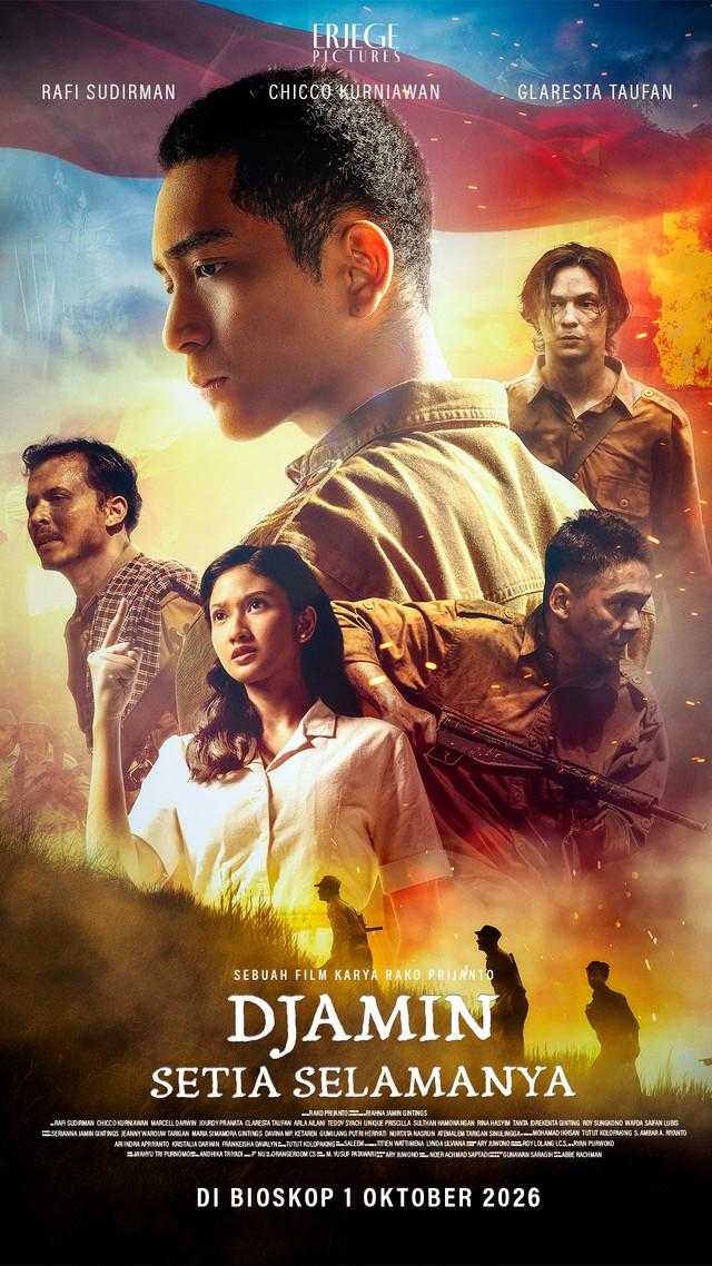 Poster film Djamin Setia Selamanya. Foto: Dok. Istimewa