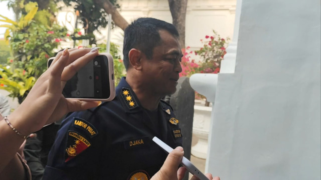 Dirjen Bea Cukai Djaka Budhi Utama di Istana Kepresidenan Jakarta, Selasa (22/9/2026). Foto: Jonathan Devin/kumparan