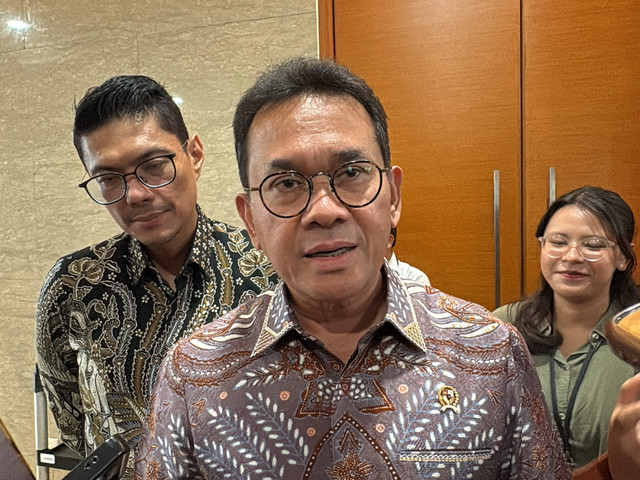 Menteri Perdagangan (Mendag) Budi Santoso di Kantor Kemendag, Jakarta Pusat, Selasa (22/9/2026). Foto: Widya Islamiati/kumparan