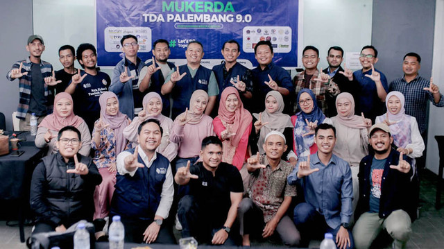 TDA Palembang Gelar Mukerda, Susun Program Kerja dan Strategi Organisasi