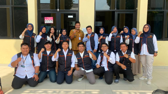 Petugas Sensus Ekonomi 2026 Kelurahan Kalibaru, Cilodong, Kota Depok. | Foto: Zulfikar Amar Maruf