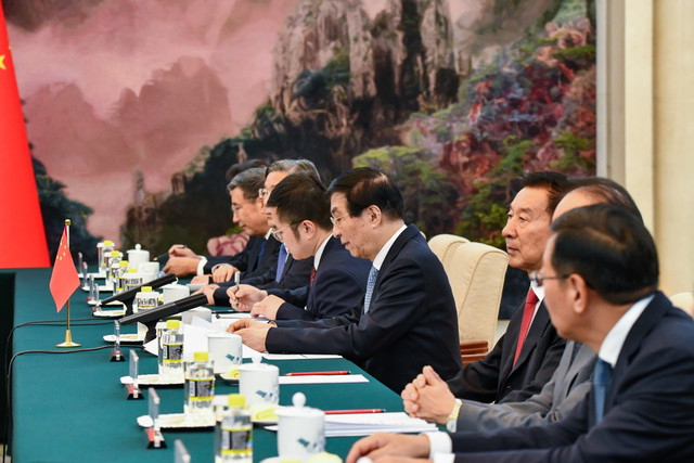 Ketua MPR temui Ketua Parlemen China, perkuat kerjasama bilateral. Foto: Dok. Istimewa