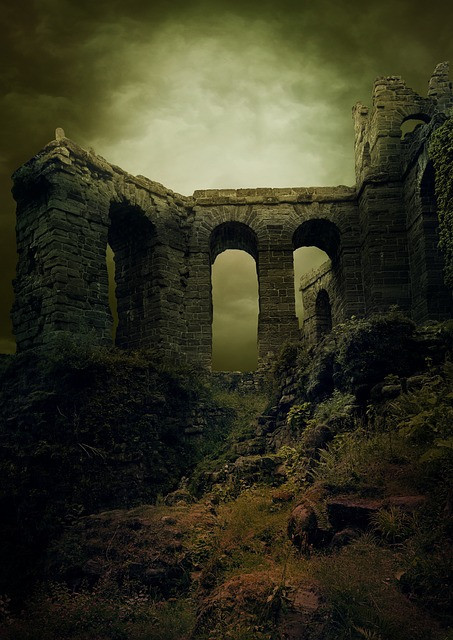 Ilustrasi ruin, castle, middle ages. Foto: Pixabay