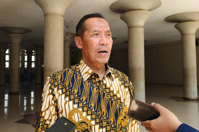 Wakil Menteri Pendidikan Tinggi, Sains, dan Teknologi (Wamen Diktisaintek), Fauzan, saat ditemui di UGM, Rabu (23/9/2026). Foto: Panji/kumparan