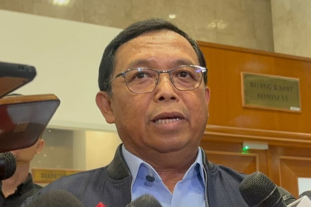 Sekretaris Jenderal Partai Demokrat Herman Khaeron di Kompleks Parlemen, Senayan, Jakarta, Rabu (23/9/2026). Foto: Nasywa Athifah/kumparan