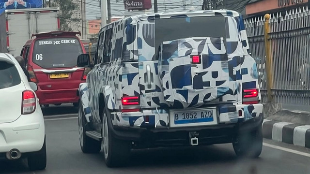 iCar V25 terpantau di Jalan Raya Bogor dekat Lippo Plaza Kramat Jati, Selasa (22/9/2026). Foto: Dok. Threads/@irdnay16aksed