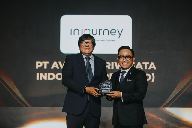 InJourney berhasil meraih penghargaan spesial "Fastest Growing by Growth in Profit" dari Fortune Indonesia. Foto: Dok. InJourney