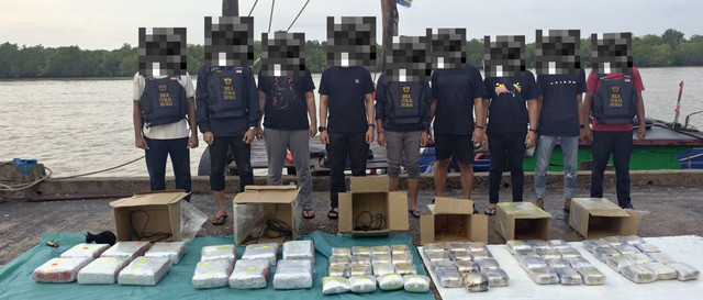 Bareskrim ungkap penyelundupan 47,5 kg sabu dan 20 ribu ekstasi di Riau. Foto: Dok. Istimewa