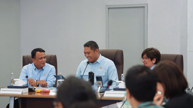 Kepala BGN Sudaryono saat audiensi dengan Japan International Cooperation Agency (JICA) Indonesia, Rabu (23/9/2026). Foto: Dok. BGN